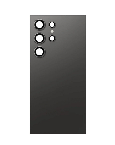 Picture of Back Glass with Camera Lens for Galaxy S24 Ultra (US / International) (Service Pack) (Titanium Black)