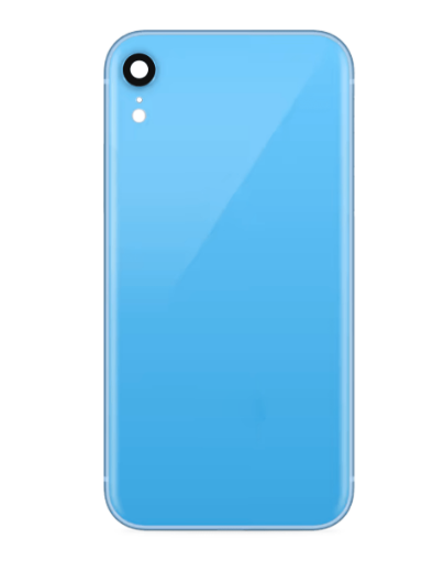 Picture of Back Glass with Camera Lensfor iPhone XR (NO LOGO) (BLUE)
