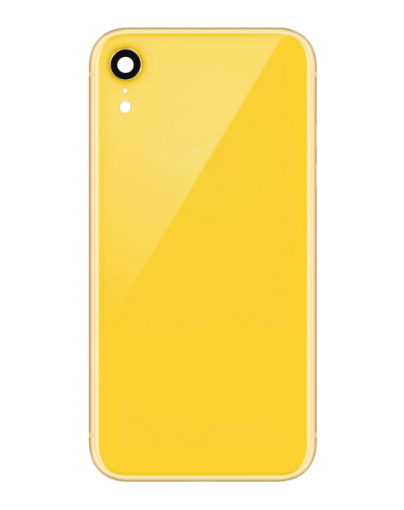 Picture of Back Glass with Camera Lensfor iPhone XR (NO LOGO) (YELLOW)