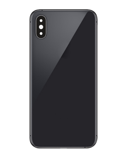 Picture of Back Glass with Camera Lensfor iPhone XS (NO LOGO) (SPACE GRAY)