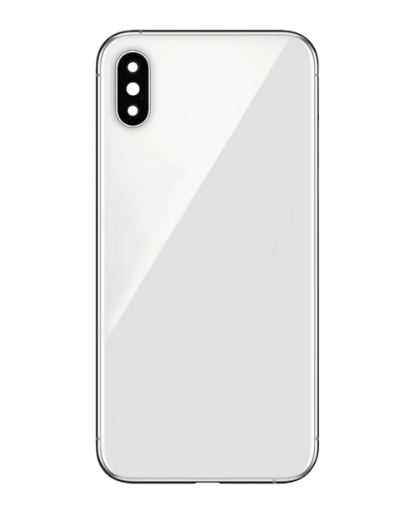 Picture of Back Glass with Camera Lensfor iPhone XS Max (NO LOGO) (SILVER)
