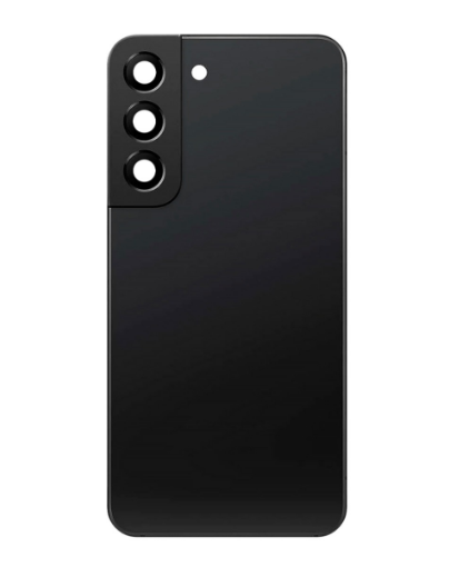 Picture of Back Glass with Camera Lens for Galaxy S22 (US / International) (Service Pack) (Phantom Black)