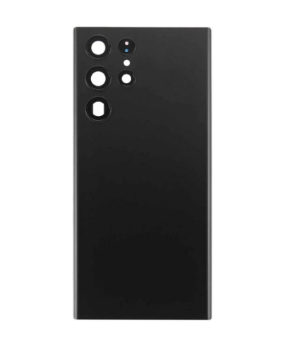 Picture of Back Glass with Camera Lens for Galaxy S22 Ultra (US / International) (Service Pack) (Phantom Black)
