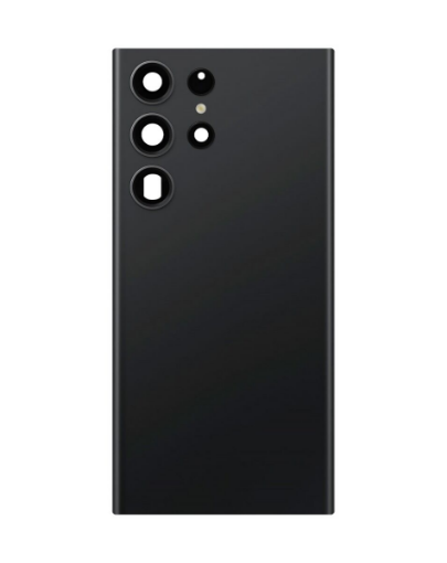 Picture of Back Glass with Camera Lens for Galaxy S23 Ultra (US / International) (Service Pack) (Phantom Black)