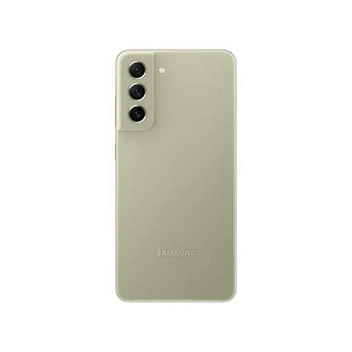Picture of Back Glass with Camera Lens and Adhesive for Galaxy S21 FE (NO LOGO) (OLIVE)