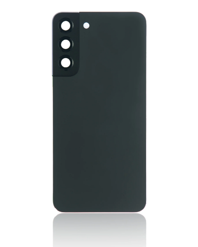 Picture of Back Glass with Camera Lens and Adhesive for Galaxy S22 (NO LOGO) (PHANTOM BLACK)
