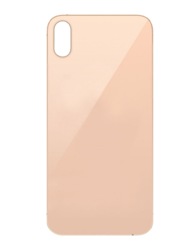 Picture of Back Glass with Bigger Camera Hole for iPhone XS Max (NO LOGO) (GOLD)