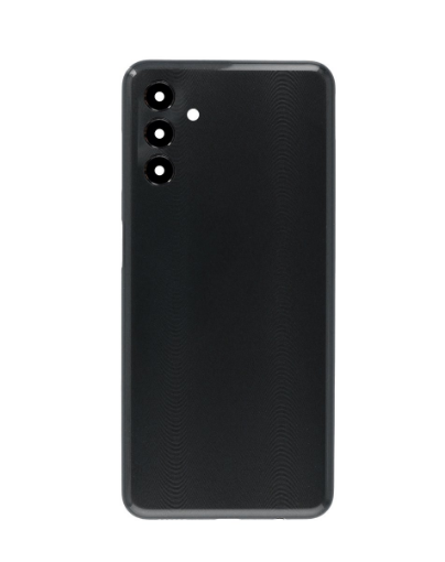 Picture of Back Glass with Camera Lens and Adhesive for Galaxy A04s Core (A047 / 2022) (NO LOGO) (BLACK)
