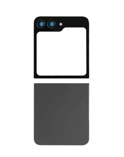 Picture of Back Glass for Galaxy Z Flip 5 F731 (NO LOGO) (GRAPHITE)