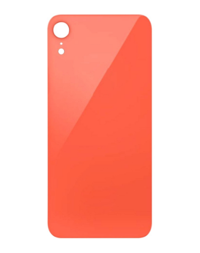 Picture of Back Glass with Bigger Camera Hole for iPhone XR (NO LOGO) (CORAL)