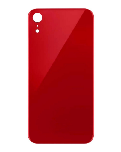 Picture of Back Glass with Bigger Camera Hole for iPhone XR (NO LOGO) (RED)