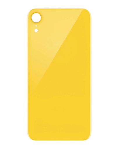 Picture of Back Glass with Bigger Camera Hole for iPhone XR (NO LOGO) (YELLOW)