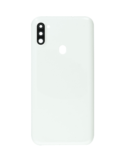 Picture of Back Glass for Galaxy A11 (A115 / 2020) (NO LOGO) (WHITE) (US Version)