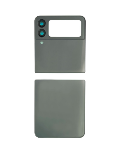 Picture of Back Glass for Galaxy Z Flip 3 F711 (2 Piece Set) (NO LOGO) (GREEN)