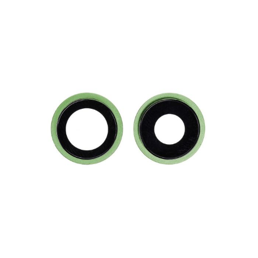 Picture of Back Camera Lens with Bracket for iPhone 12 / 12 Mini (GREEN) (2 Piece Set) (Premium)