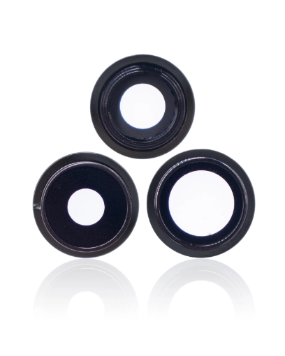 Picture of Back Camera Lens with Bracket for iPhone 12 Pro (GRAPHITE) (3 Piece Set) (Premium)