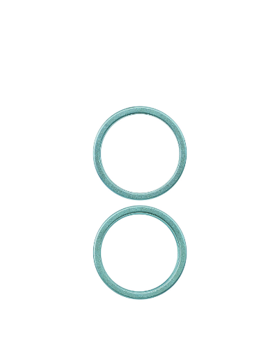 Picture of Back Camera Bezel Ring for iPhone 16 / 16 Plus (TEAL) (2 Piece Set)