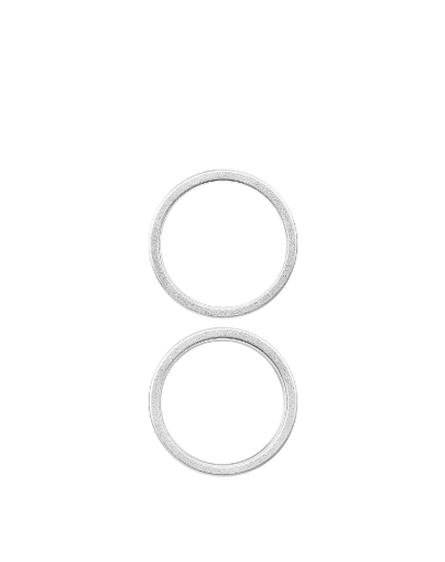 Picture of Back Camera Bezel Ring for iPhone 16 / 16 Plus (WHITE) (2 Piece Set)