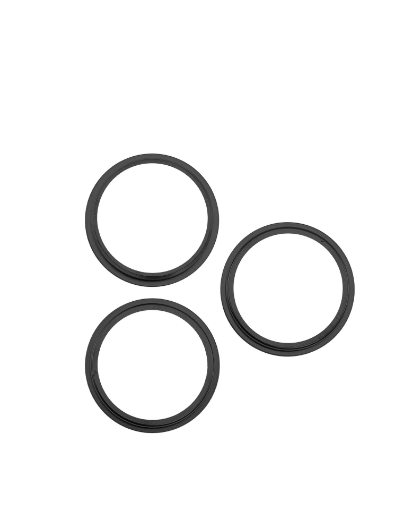 Picture of Back Camera Bezel Ring for iPhone 16 Pro / 16 Pro Max (BLACK TITANIUM) (3 Piece Set)