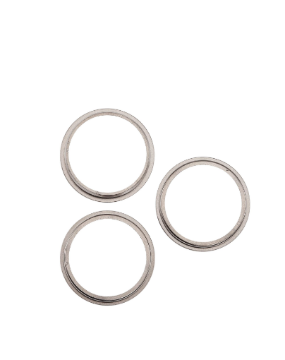 Picture of Back Camera Bezel Ring for iPhone 16 Pro / 16 Pro Max (NATURAL TITANIUM) (3 Piece Set)