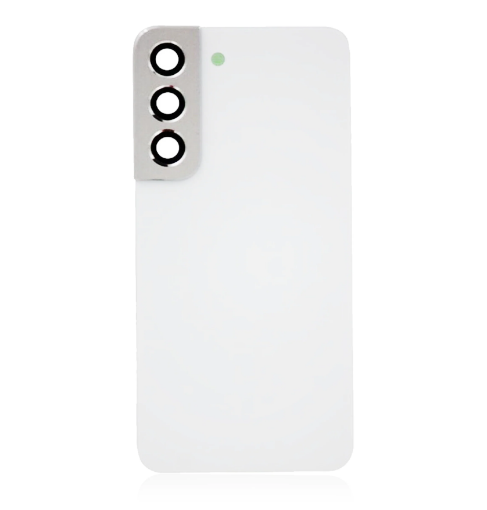 Picture of Back Glass with Camera Lens and Adhesive for Galaxy S22 (NO LOGO) (PHANTOM WHITE)