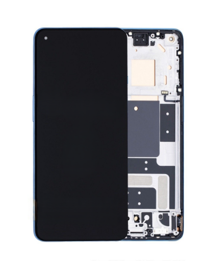 Picture of OLED Assembly with Frame for OnePlus 9 (BLUE) (US Version) (Premium)