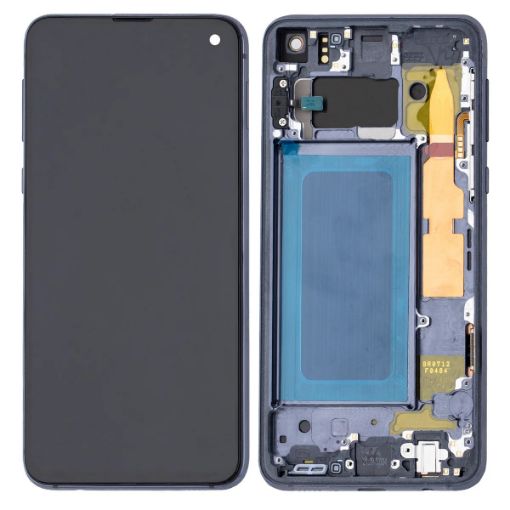 Picture of OLED Assembly with Frame, Small Parts and Battery for Galaxy S10E (G970) (BLUE) (Pull D Grade)