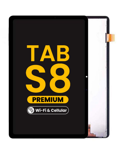 Picture of LCD Assembly without Frame for Galaxy Tab S8 (2022) (X700 / X706) (BLACK) (Wi-Fi and Cellular) (Premium)