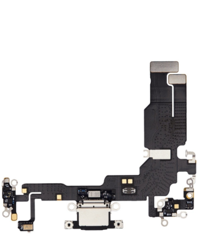 Picture of Charging Port Flex Cable for iPhone 15 - BLACK - Aftermarket