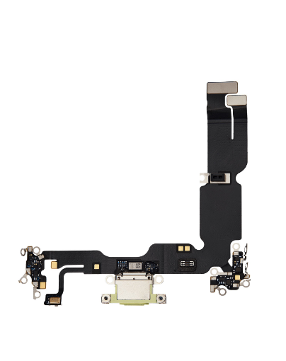 Picture of Charging Port Flex Cable for iPhone 15 Plus - YELLOW