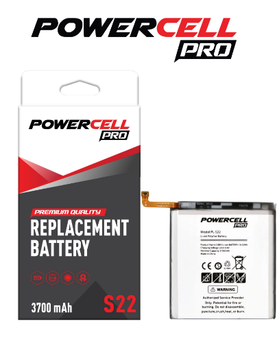 Picture of POWERCELL PRO Replacement Battery for Galaxy S22