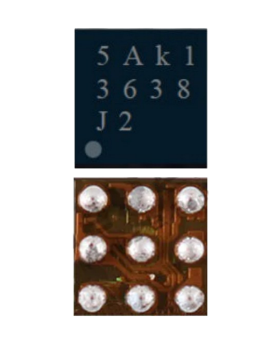 Picture of iPhone 8P / 8 / 7P / 7 / 6SP / 6S / 6P / 6 / 5S Touch ID Driver Boost IC (U10 / U1503 / U4040 / U3702 / U5610 / TI 3638 / 9 Pins)