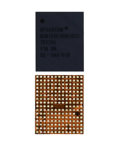 Picture of iPhone X LCD Touch Screen Controller IC (On The LCD Flex) Touch IC (BCM15951)