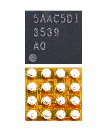 Picture of iPhone 6SP / 6S / SE Backlight Driver Booster IC (U4020 / U4050 / 3539-A0 / 16 Pins) (Pack of 10)