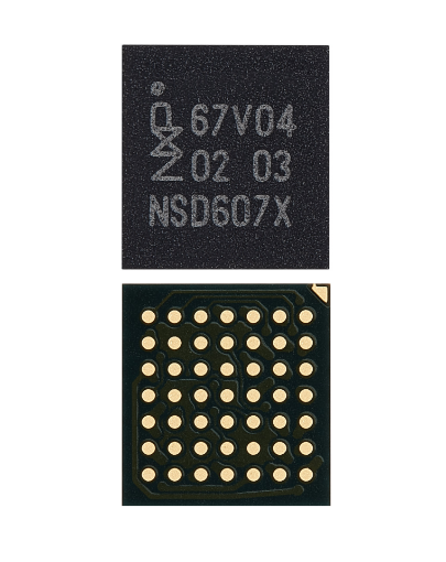 Picture of iPhone 7P / 7 NFC Controller IC (NFC_RF / PN67VEU3 / 49 Pins)