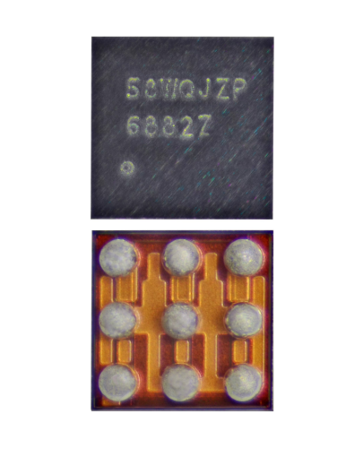 Picture of iPhone 7P / 7 / 6SP / 6S Charging Mosfet IC Chip (Q2300 / Q1403 / CSD6627w/ 9 Pins) (Pack of 10)