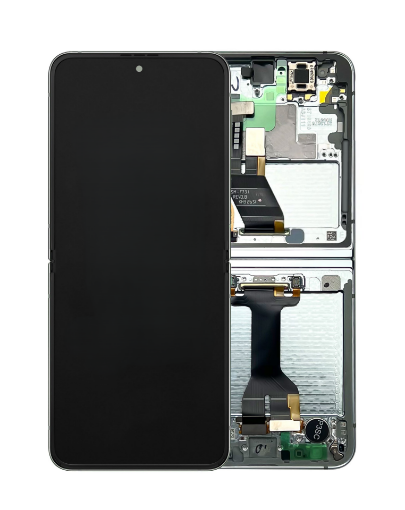 Picture of OLED Assembly with Frame for Galaxy Z Flip 5 5G (F731) 2023 (GRAY) (Service Pack) (US & International Version)