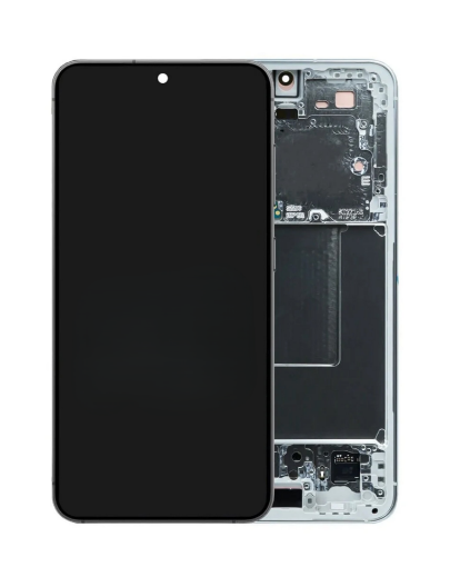 Picture of OLED Assembly with Frame for Galaxy S24 (S921) (MARBLE GRAY) (US / International) (Premium)