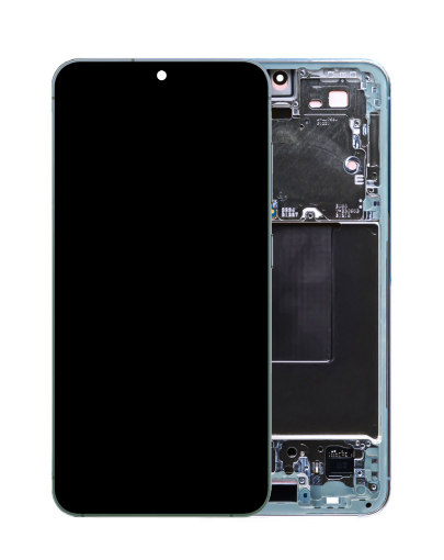Picture of OLED Assembly with Frame for Galaxy S24 (S921) (SAPPHIRE BLUE) (US / International) (Premium)