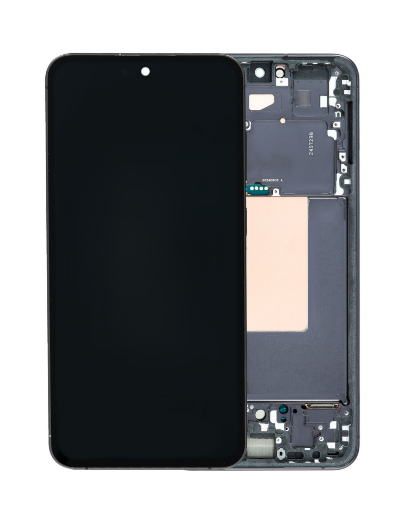Picture of OLED Assembly with Frame for Galaxy S24 FE 5G (S721) (GRAPHITE) (Service Pack)