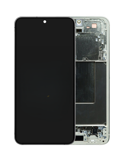 Picture of OLED Assembly with Frame for Galaxy S24 Plus (S926) (AMBER YELLOW) (US / International) (Premium)