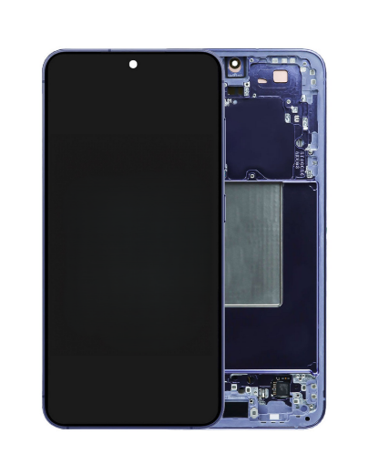 Picture of OLED Assembly with Frame for Galaxy S24 Plus S926 (COBALT VIOLET) (US / International) (Service Pack)