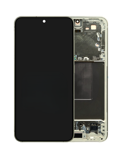 Picture of OLED Assembly with Frame for Galaxy S24 S921 (AMBER YELLOW) (US / International) (Service Pack)