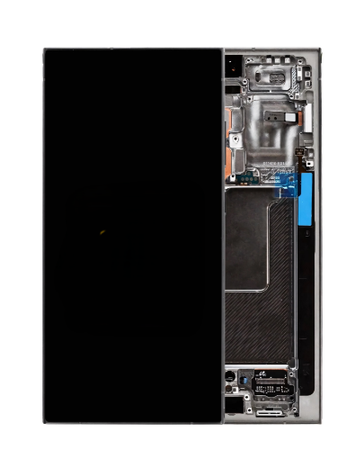 Picture of OLED Assembly with Frame for Galaxy S24 Ultra S928 (TITANIUM BLACK) (US / International) (Service Pack)