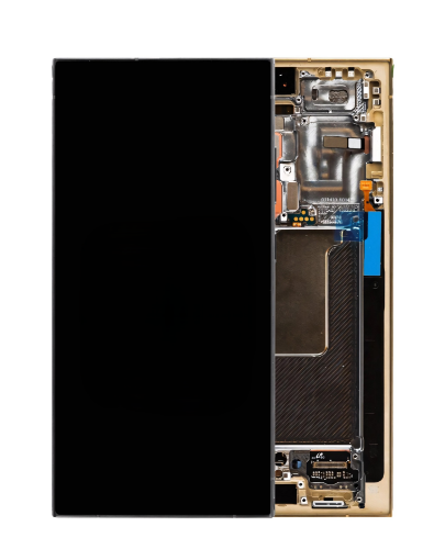 Picture of OLED Assembly with Frame for Galaxy S24 Ultra S928 (TITANIUM GRAY) (US / International) (Service Pack)