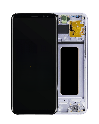 Picture of OLED Assembly with Frame for Galaxy S8 (G950) (ORCHID GRAY) (Premium)