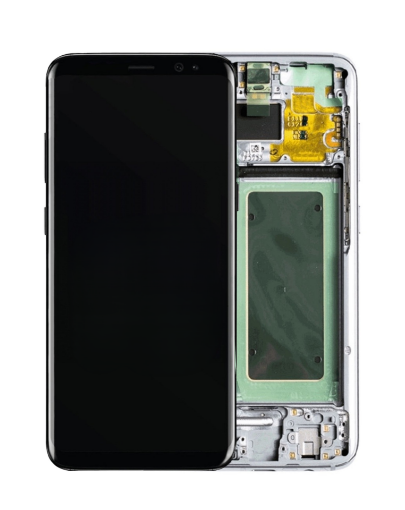Picture of OLED Assembly with Frame for Galaxy S8 G950 (CORAL BLUE) (Service Pack)