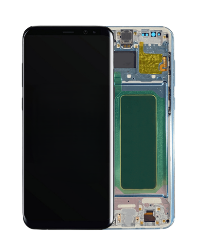 Picture of OLED Assembly with Frame for Galaxy S8 Plus (G955) (CORAL BLUE) (Aftermarket OLED)