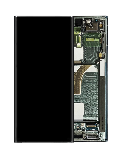 Picture of OLED Assembly with Frame for Galaxy S22 Ultra S908 (GREEN) (Service Pack)