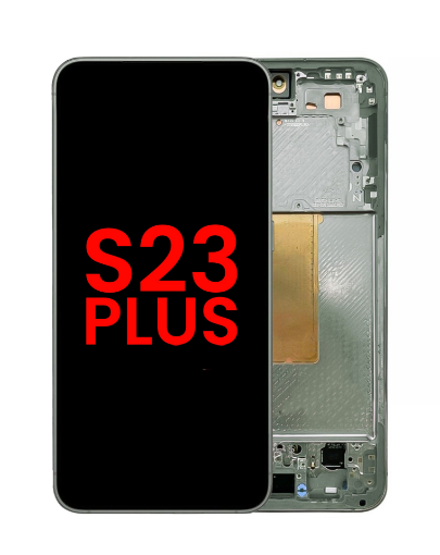 Picture of OLED Assembly with Frame for Galaxy S23 Plus (S916) (GREEN) (Premium)